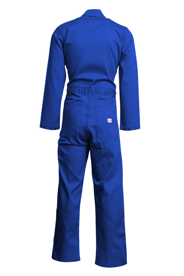 Lapco FR 7oz. FR Royal Blue Economy Coveralls CVEFR7RO
