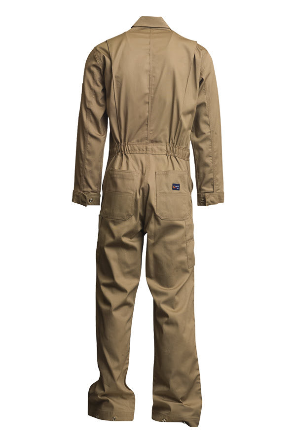 Lapco FR 7oz. Khaki FR Deluxe Coveralls CVFRD7KH