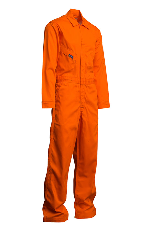 Lapco FR 7oz. Orange FR Deluxe Coveralls CVFRD7OR