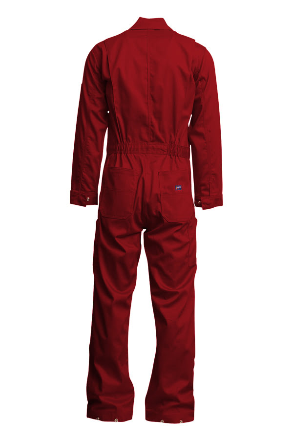 Lapco FR 7oz. Red FR Deluxe Coveralls CVFRD7RE