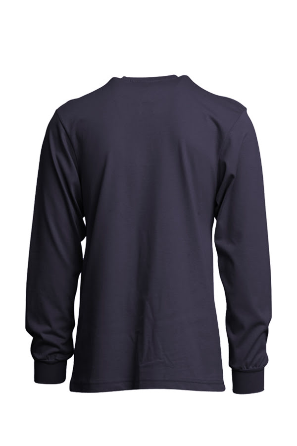 Lapco FR 7oz. Navy Henley FRT-HJE-NVY