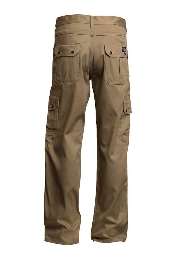 Lapco FR 9oz. Khaki Cargo Pants P-INCKHT9 back