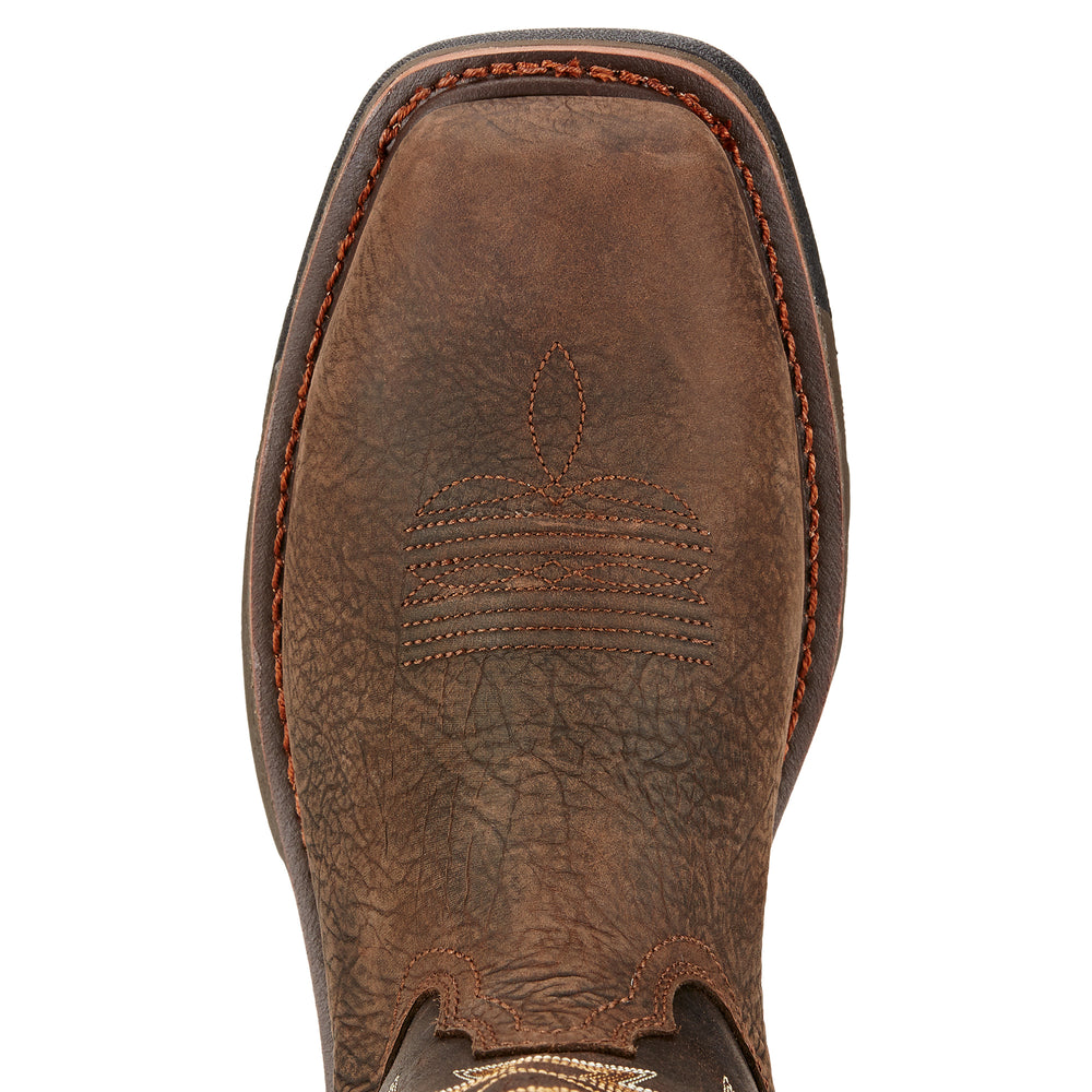 Ariat Waterproof WorkHog Square Toe Composite Work Boot 10017420 toe