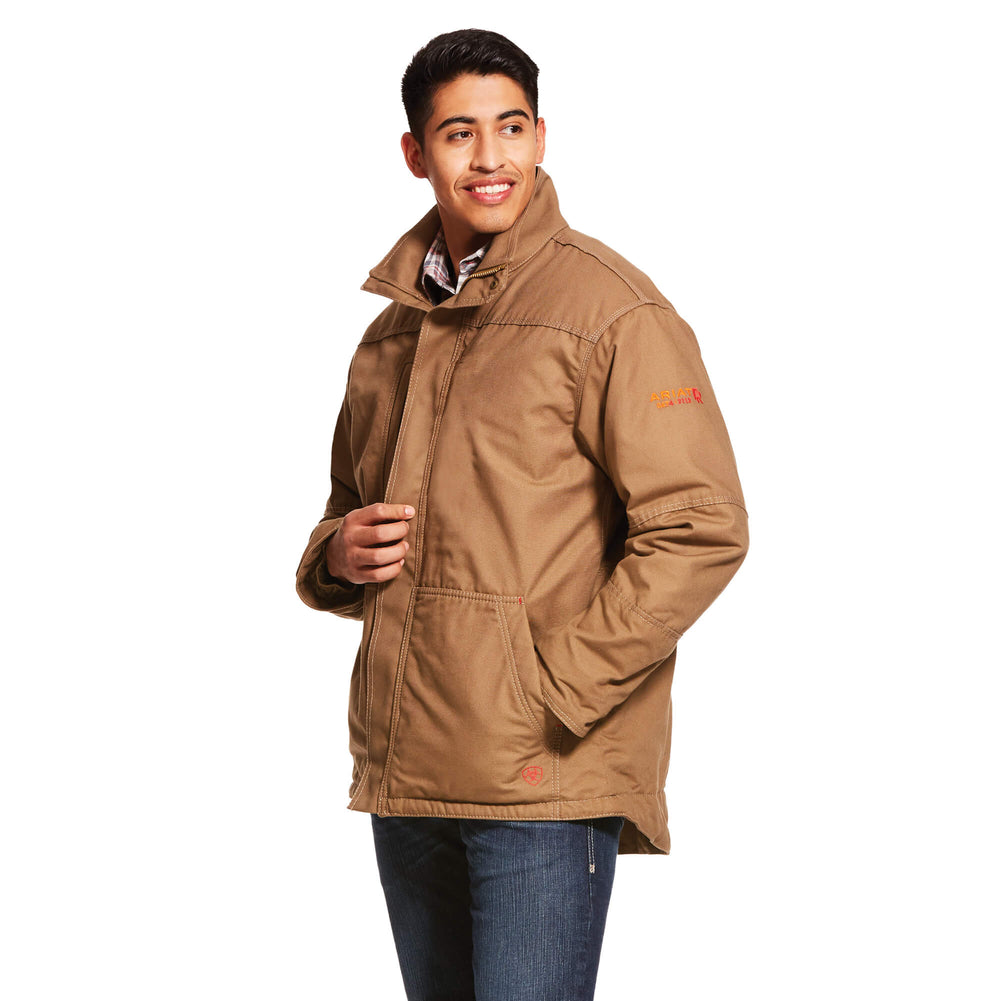 Ariat FR Men's Workhorse Field Khaki Insulated Jacket 10024029