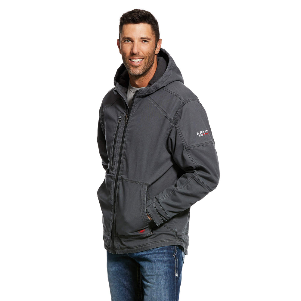 Ariat FR Charcoal DuraLight Stretch Canvas Jacket- 10027865