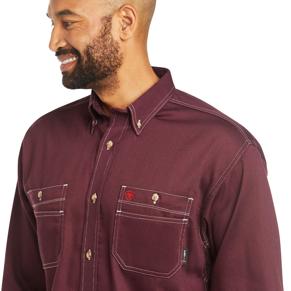 Ariat FR Men's Malbec Vented Work Shirt 10035432