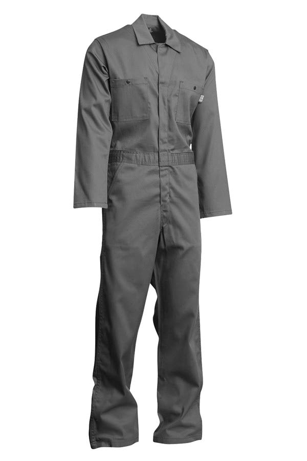 Lapco FR 7oz. FR Gray Economy Coveralls CVEFR7GY