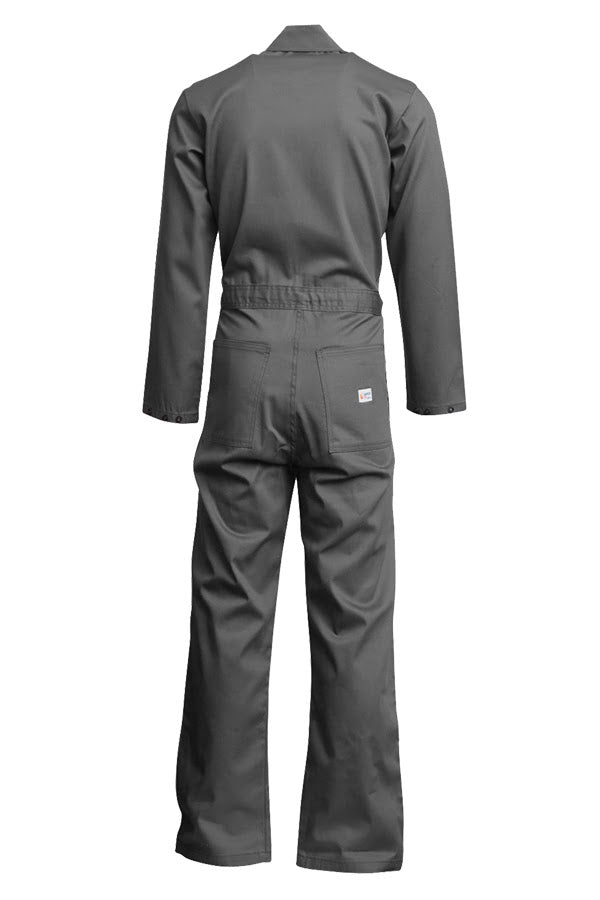 Lapco FR 7oz. FR Gray Economy Coveralls CVEFR7GY