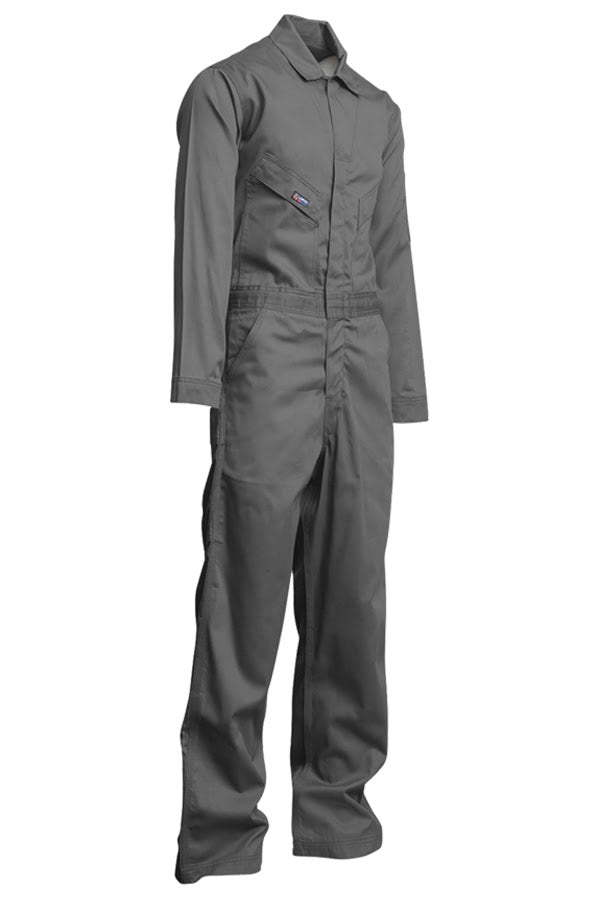 Lapco FR 7oz. Gray FR Deluxe Coveralls CVFRD7GY