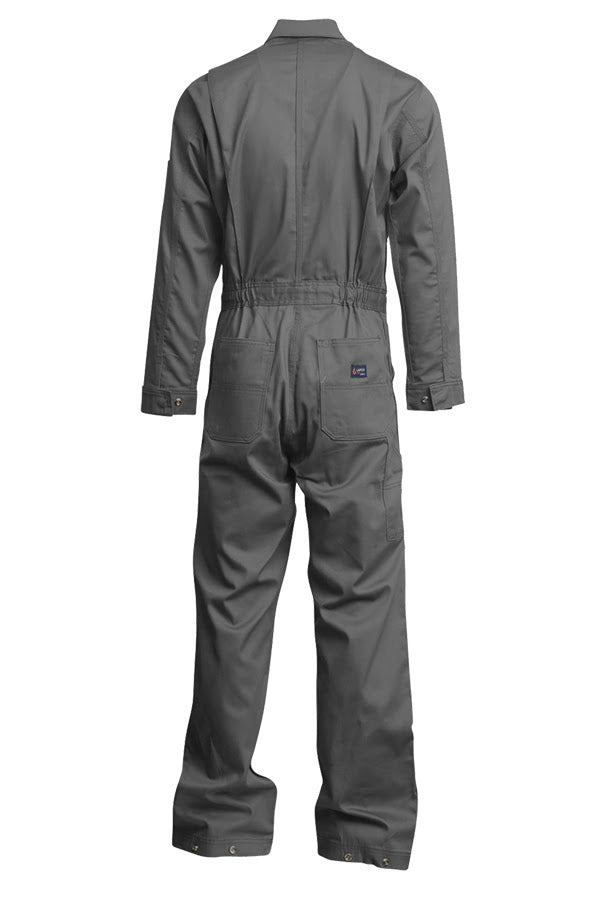 Lapco FR 7oz. Gray FR Deluxe Coveralls CVFRD7GY