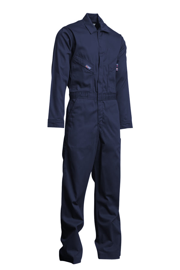 Lapco FR 7oz. Navy FR Deluxe Coveralls CVFRD7NY