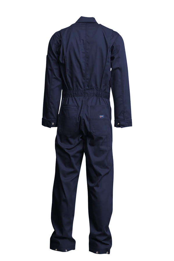 Lapco FR 7oz. Navy FR Deluxe Coveralls CVFRD7NY