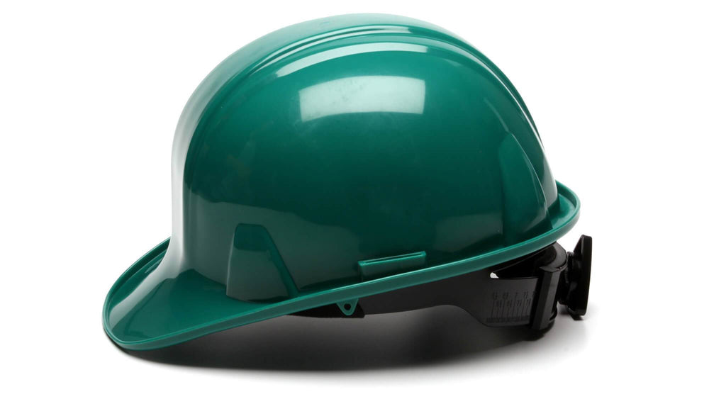 Green SL Standard Hard Hat 4 Point