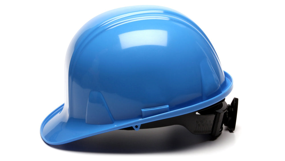 Light Blue SL Standard Hard Hat 4 Point