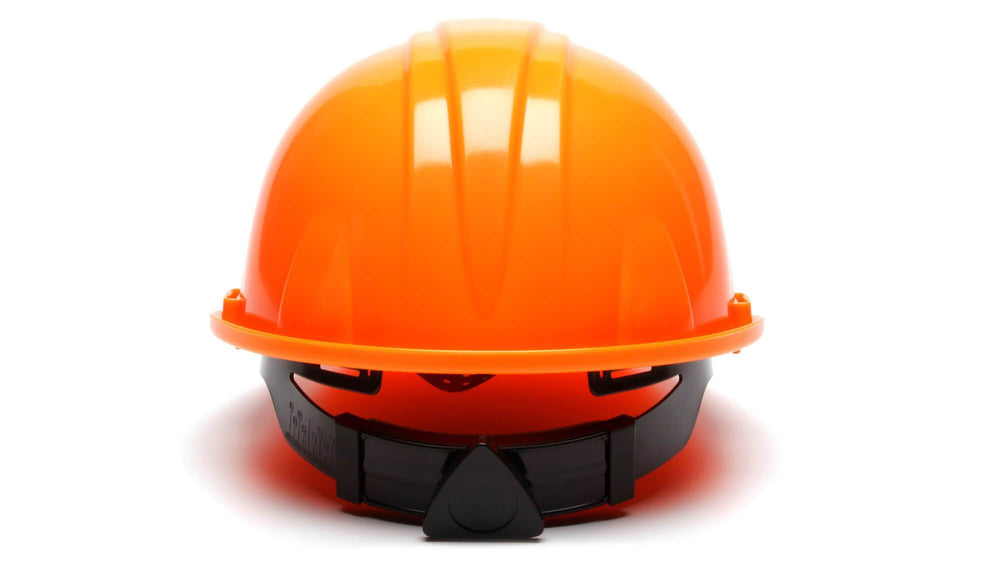 Hi Vis Orange SL Standard Hard Hat 4 Point