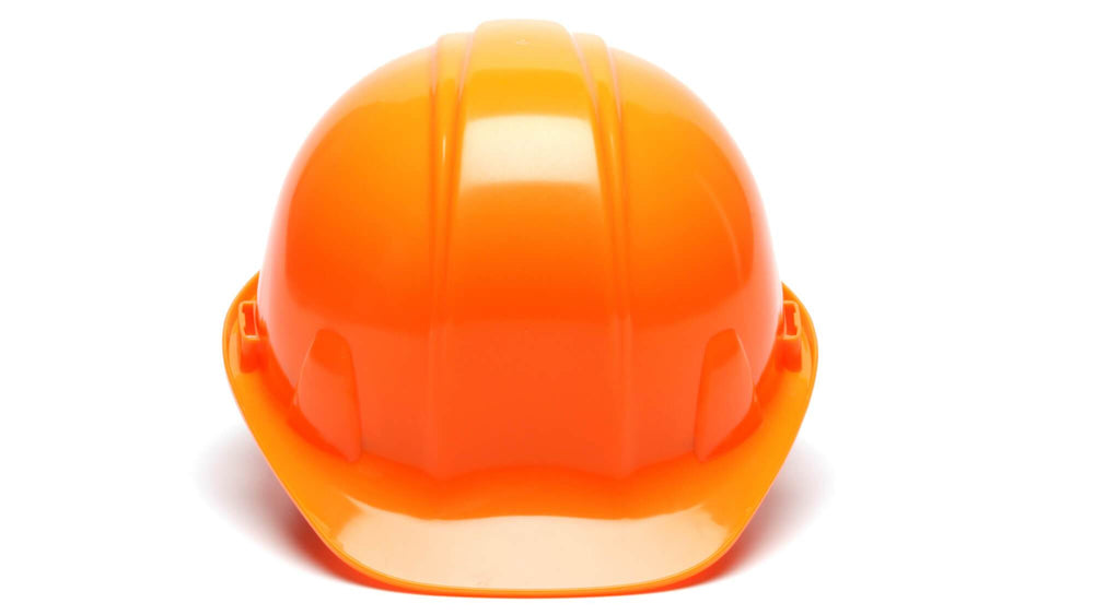 Hi Vis Orange SL Standard Hard Hat 4 Point