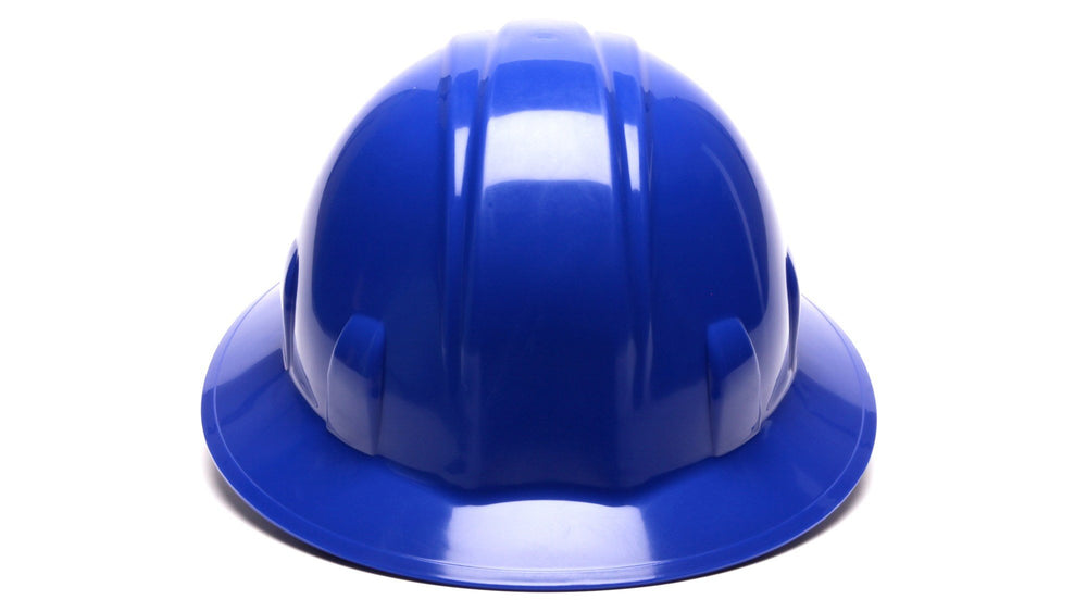 Blue SL Full Brim 4 Pt Ratchet Suspension