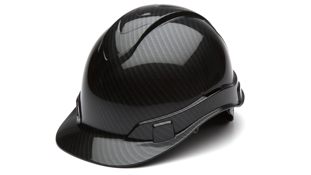 Shiny Black Graphite Ridgeline Standard Hard Hat