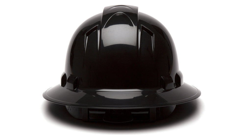 Black Ridgeline Full Brim 4 Pt Ratchet Suspension