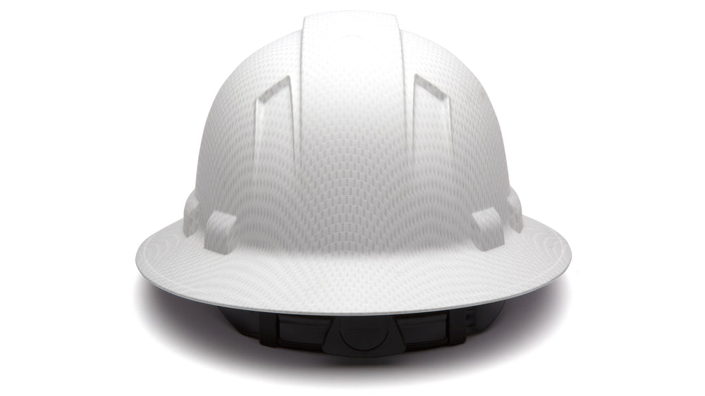 Matte White Graphite Ridgeline Full Brim Hard Hat