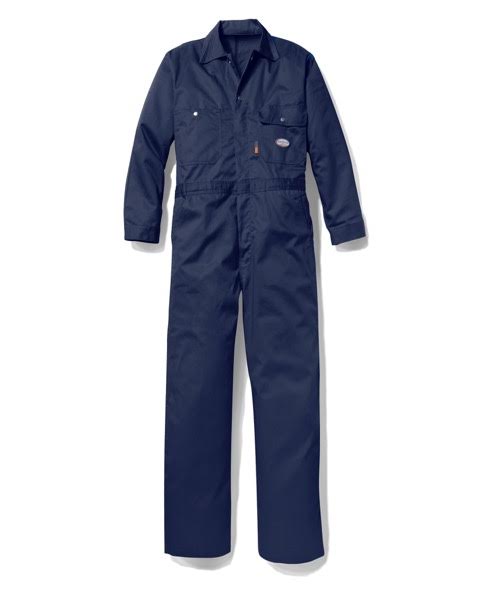 Rasco FR FR2804NV Flame Resistant Navy 10oz Coveralls