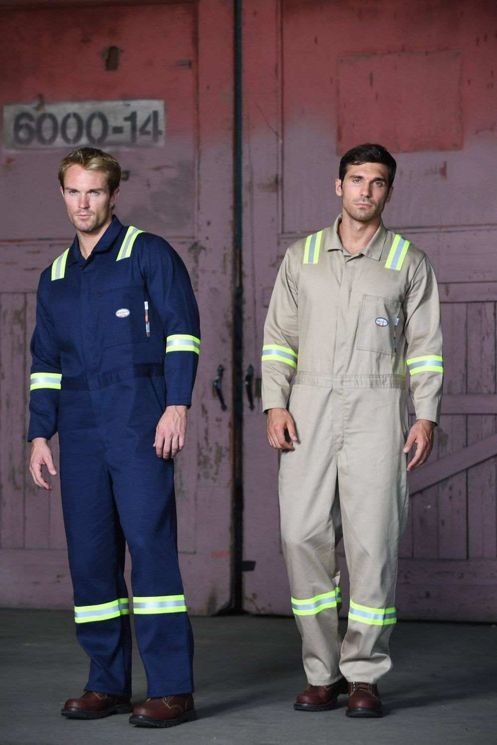 Rasco FR FR2932NV Navy Westex Indura 7oz Coverall W Reflective
