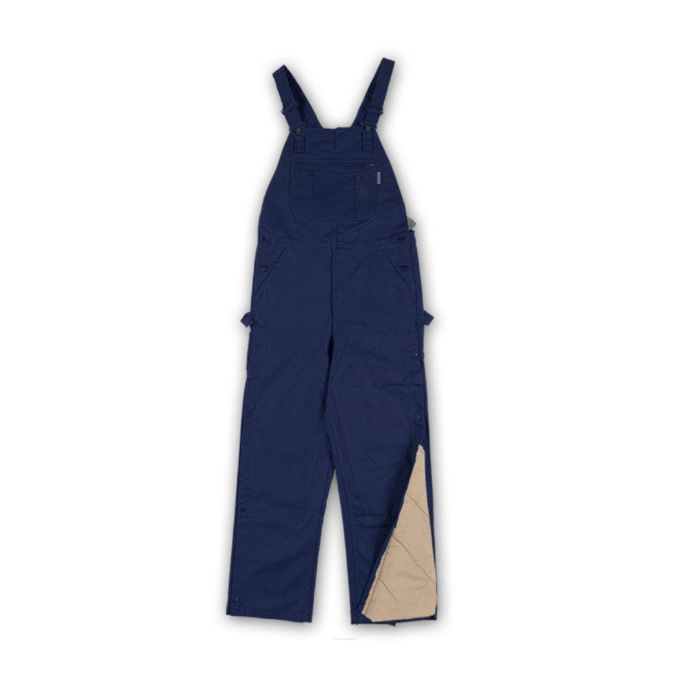 Flame Resistant Navy Twill Mod Acrylic Insulated Bib Overalls - BONQ4001